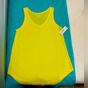 a.n.a Vivid Yellow Tank Top